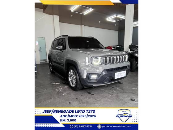 JEEP RENEGADE 1.3 T270 TURBO FLEX LONGITUDE AT6 JEEP RENEGADE 1.3 T270 TURBO FLEX LONGITUDE AT6